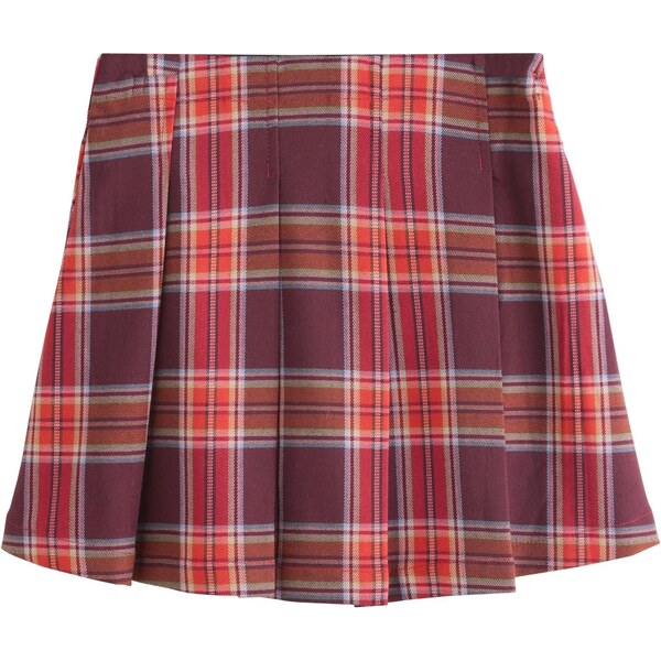 Next Sukňa tmavooranžová / burgundská / oranžovo červená 65795240