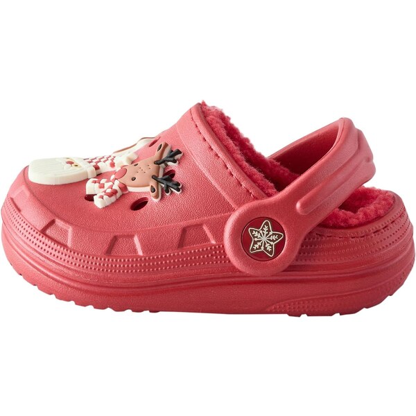 Next Otvorená obuv Christmas svetlohnedá / tmavohnedá / brusnicová / 65886747