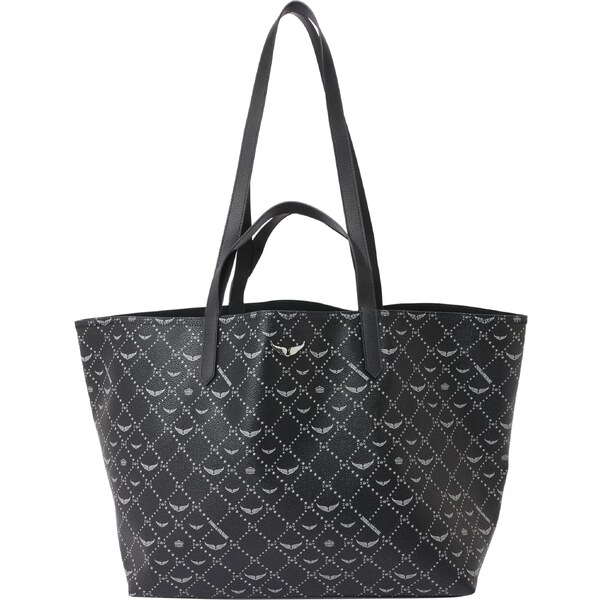 Zadig & Voltaire Shopper čierna / biela 65353367