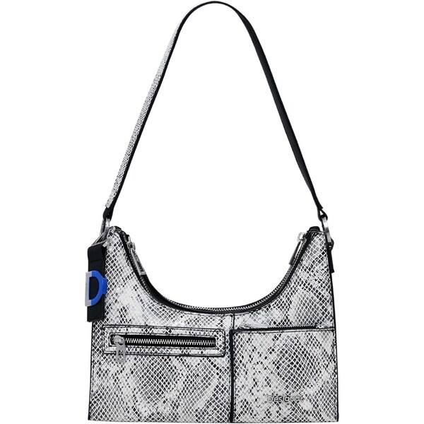 Desigual Kabelka na rameno Delta Vega sivá / striebornosivá / čierna / 65656806