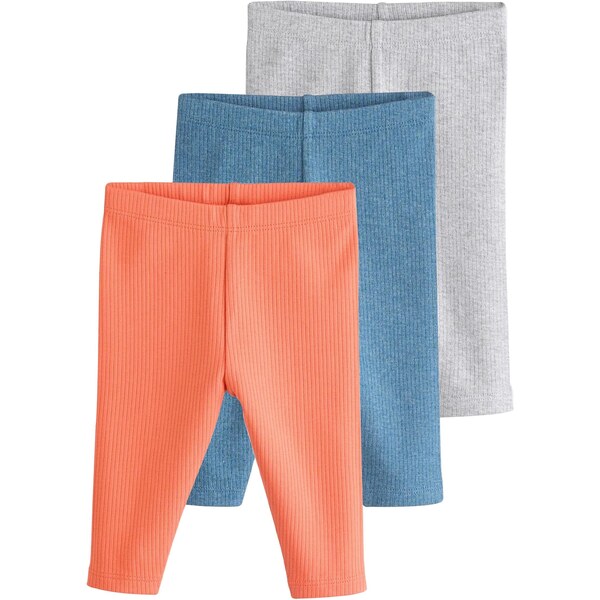 Next Legíny zafírová / sivá melírovaná / koralová 65886803