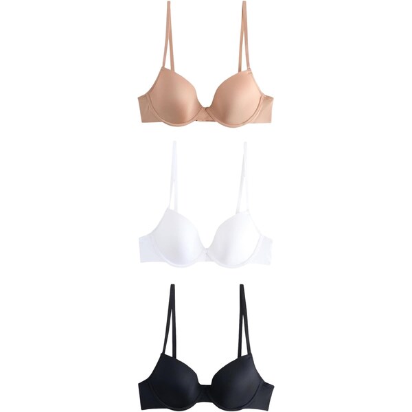 Next Podprsenka béžová / čierna / biela 65731304