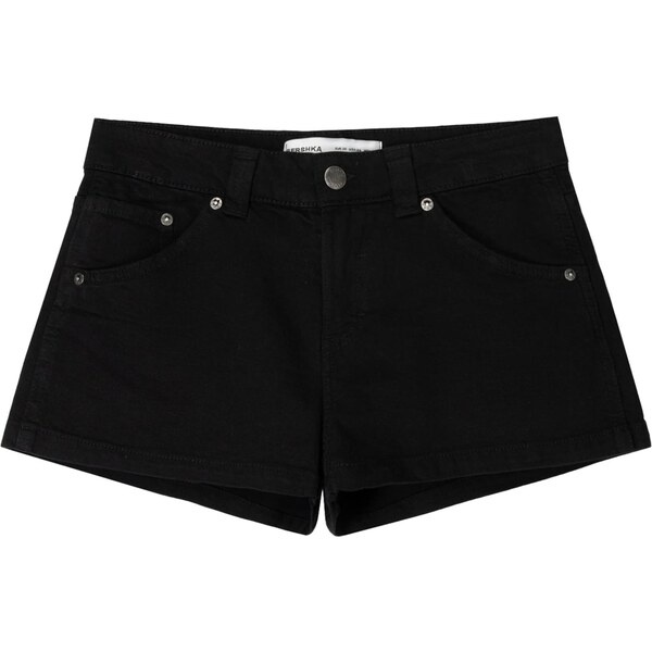 Bershka Nohavice čierna 65921539