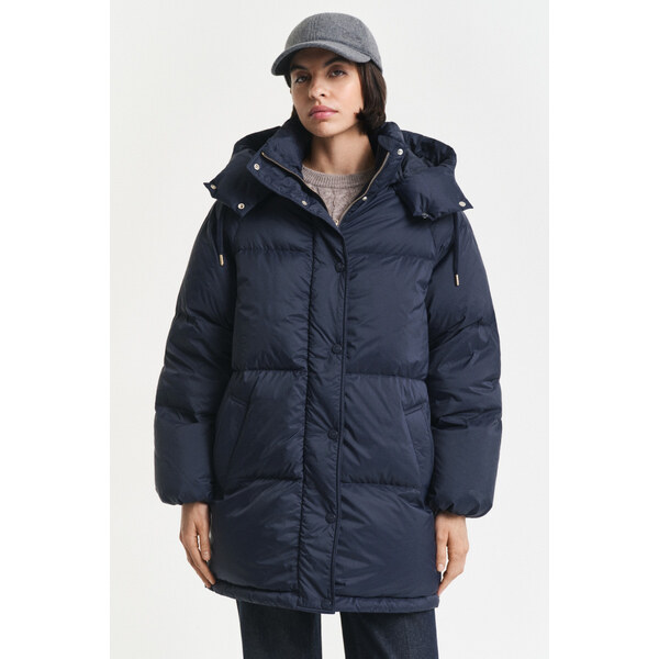 BUNDA GANT MID LENGTH DOWN JACKET EVENING BLUE 65451051