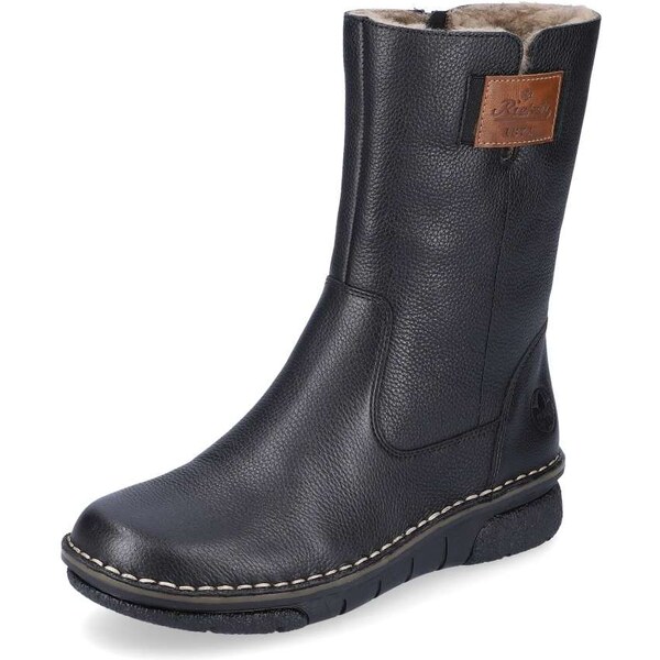 Dámska členková obuv RIEKER 73350-00 čierna W5 35216301