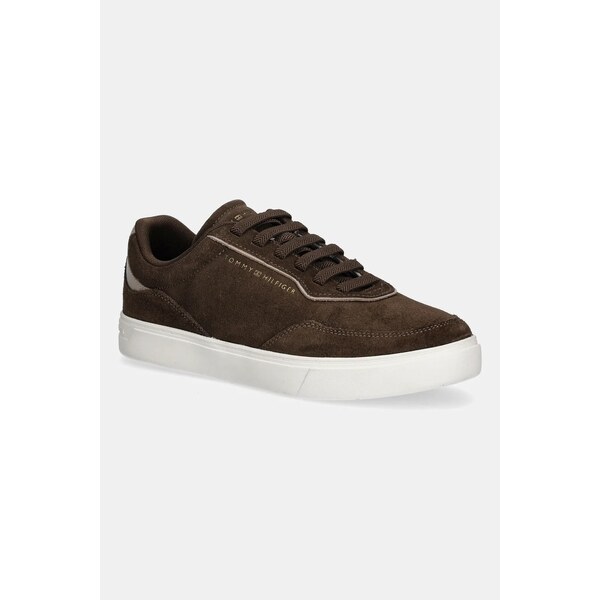 Kožené tenisky Tommy Hilfiger CASUAL SUEDE SNEAKER 65051885