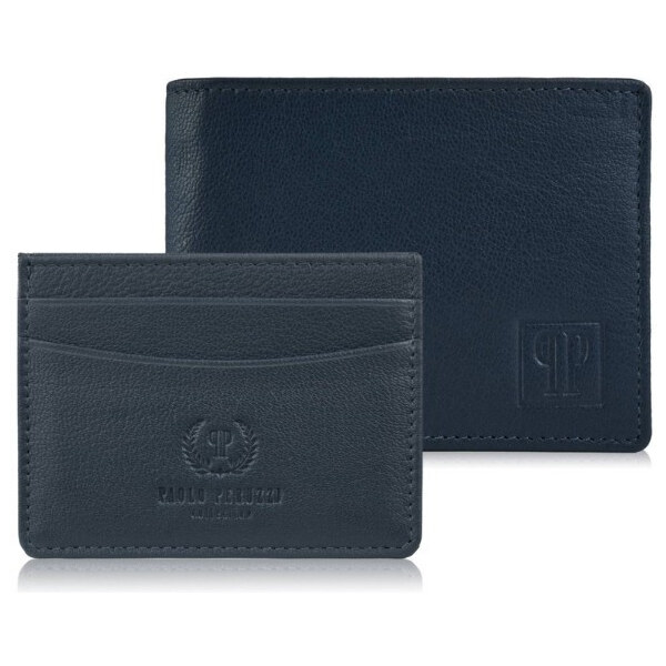 Paolo Peruzzi Pánska darčeková sada, kožená peňaženka a puzdro na 65046317