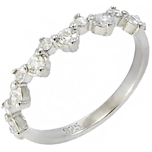 Strieborný prsteň Glare 977 65048902