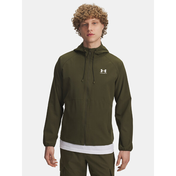 Mens jacket Under Armour UA Vibe Woven Jacket-GRN - Mens 65233080
