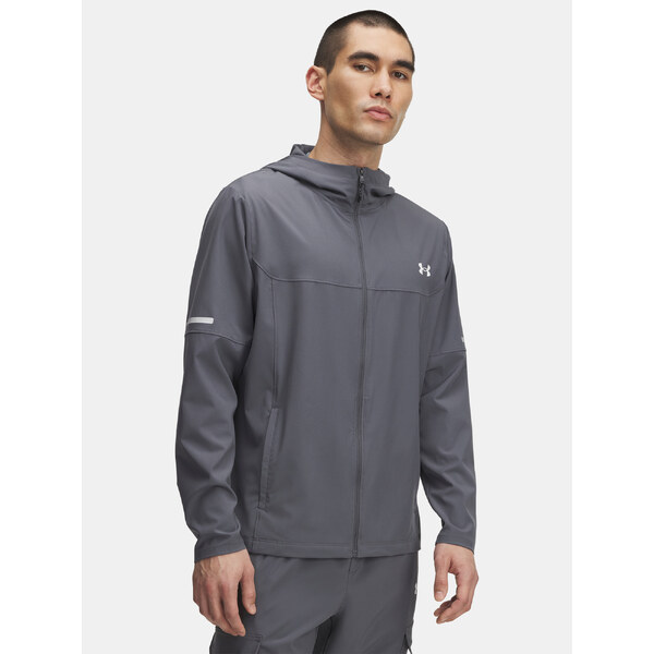 Mens jacket Under Armour UA Tech Utility Woven Jckt-GRY - Mens 65233088