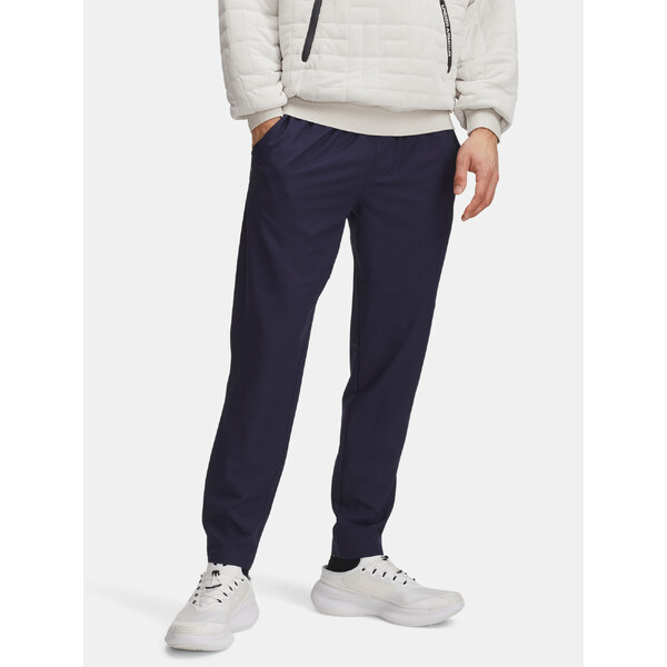 Mens Sports Pants Under Armour UA Unstoppable Tapered Pants-BLU - Men 65236912