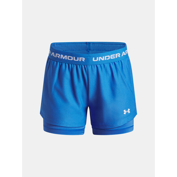 Girls shorts Under Armour UA Tech Play Up 2n1 Short-BLU - Girls 65233090