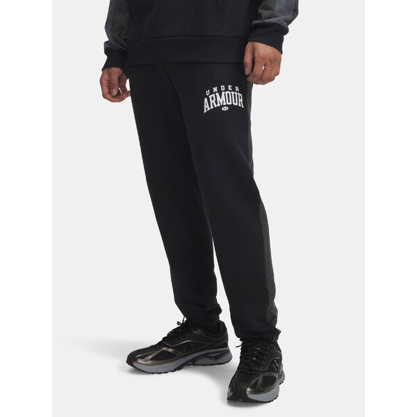 Mens Sports Pants Under Armour UA Rival Flc CB Pants-BLK - Men 65236922