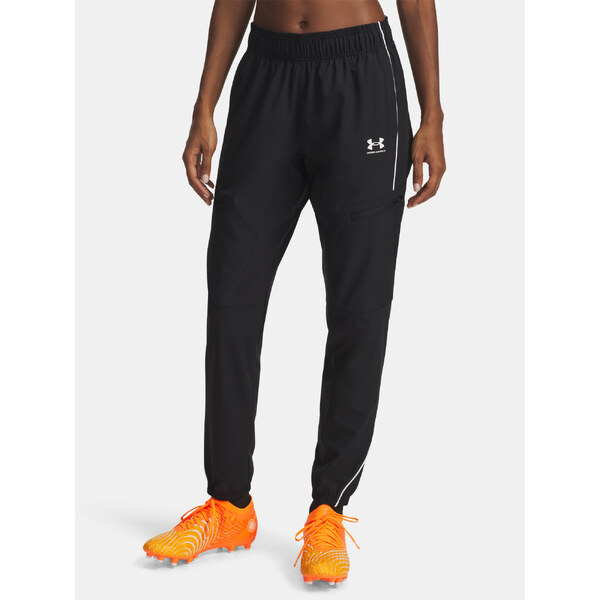 Womens Sports Pants Under Armour UA W Challenger Warmup Pants-BLK - 65233117