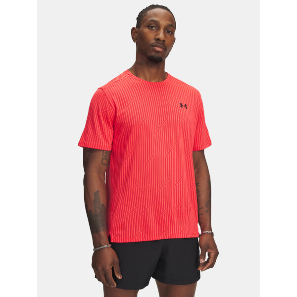 Mens T-shirt Under Armour UA Tech Vent Jacquard-RED - Mens 65233160