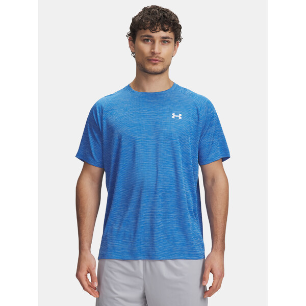 Mens T-shirt Under Armour UA Tech Textured SS-BLU - Mens 65233155