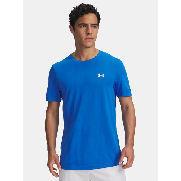 Mens T-shirt Under Armour Vanish Seamless Novelty SS-BLU - Mens 65233216