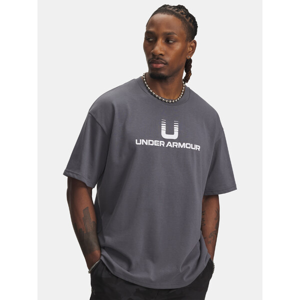 Mens T-shirt Under Armour UA HWT U LOGO SS-GRY - Mens 65233265