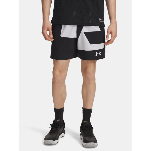 Mens shorts Under Armour UA M Zone 7in Wvn Short Grphc-BLK - Men 65233260