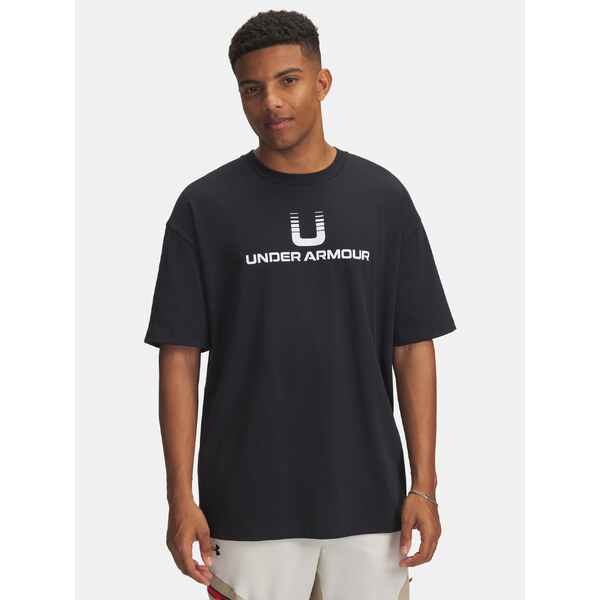 Mens T-shirt Under Armour UA HWT U LOGO SS-BLK - Mens 65236960