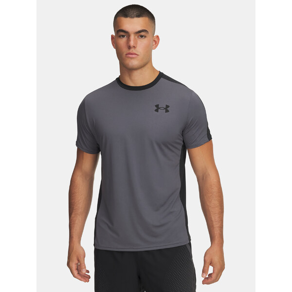 Mens T-shirt Under Armour UA HG Wordmark SS-GRY - Mens 65233234