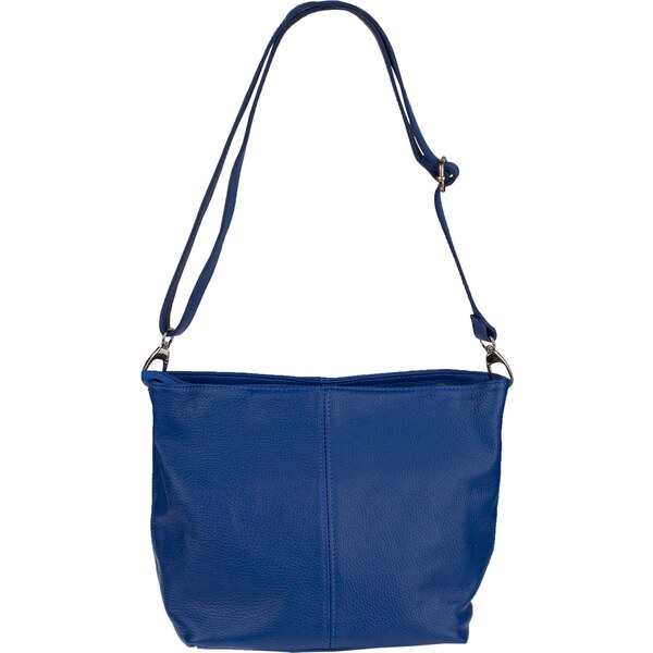 Modrá kožená talianska crossbody kabelka Prisca Bluette NovaKabelka.sk 65050418