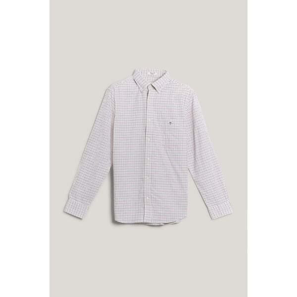 KOŠEĽA GANT REG CLASSIC OXFORD CHECK SHIRT PLUMPED RED 65051933