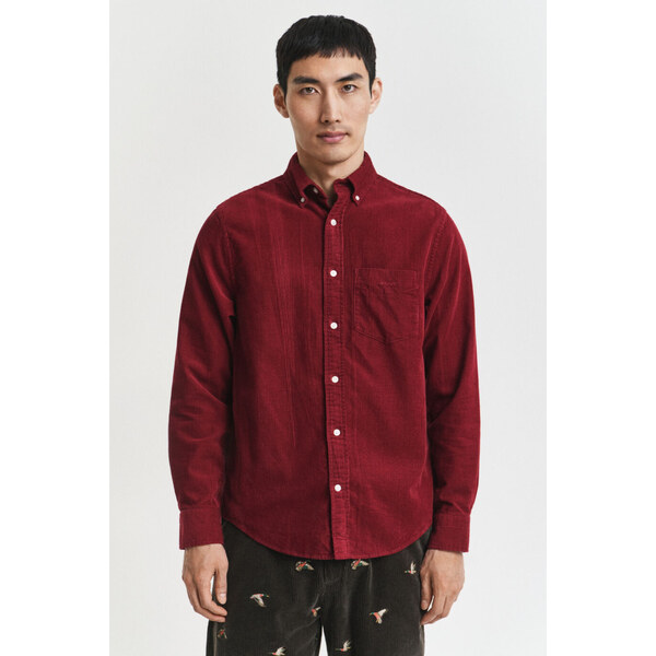 KOŠEĽA GANT REG CORDUROY SHIRT PLUMPED RED 65051938