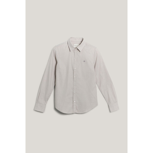 KOŠEĽA GANT SLIM STRETCH OXFORD SHIRT CONCRETE BEIGE 65051949