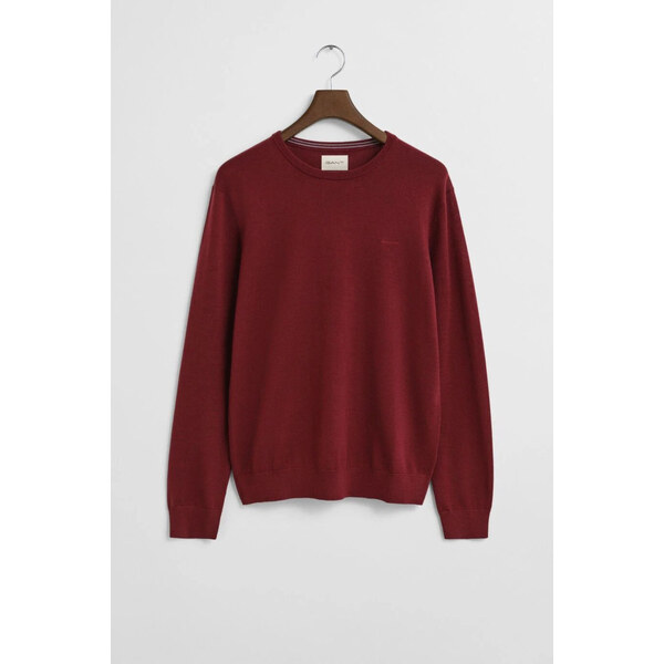 SVETER GANT EXTRAFINE MERINO WOOL C-NECK PLUMPED RED 65051958