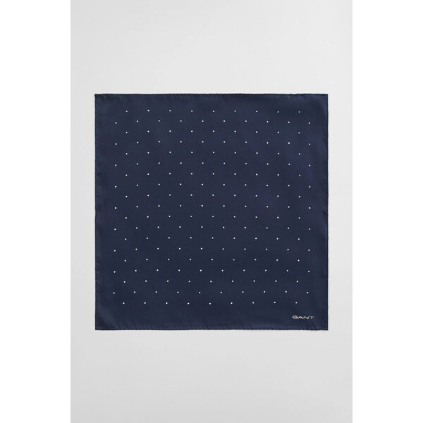 VRECKOVKA GANT DOT PRINT POCKET SQUARE MARINE 65051965