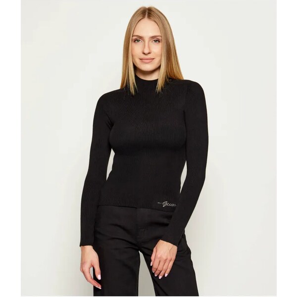 GUESS Polorolák JULIA | Slim Fit | s prímesou vlny a kašmíru 65051584