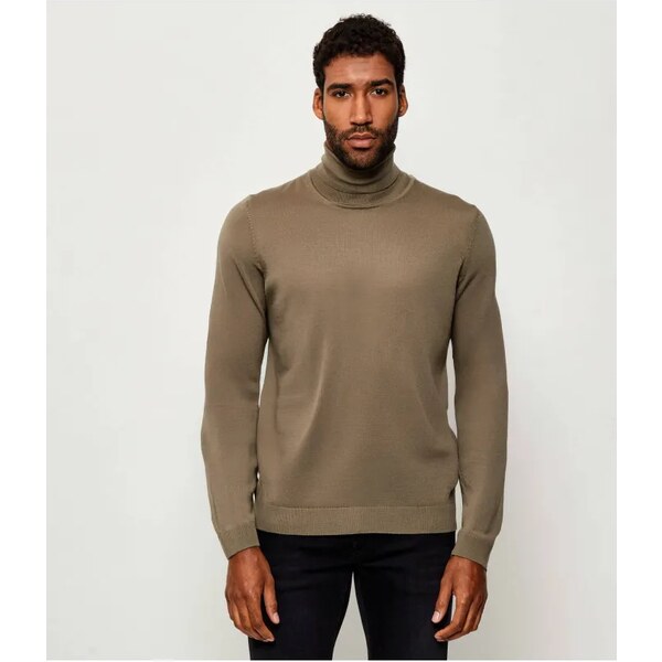 BOSS BLACK Vlnený rolák Musso-P | Slim Fit 65048929