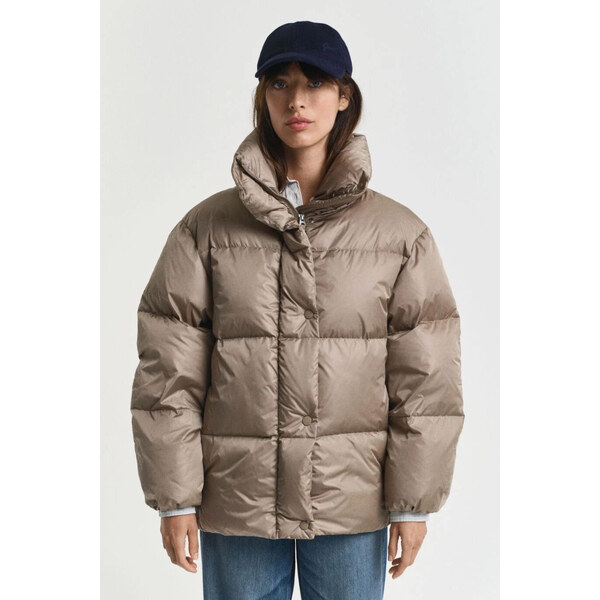 BUNDA GANT RELAXED DOWN JACKET TAUPE BEIGE 65451057