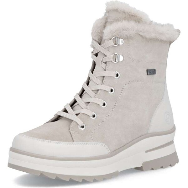 RIEKER Dámska členková obuv REMONTE D2B76-62 béžová W5 65056355