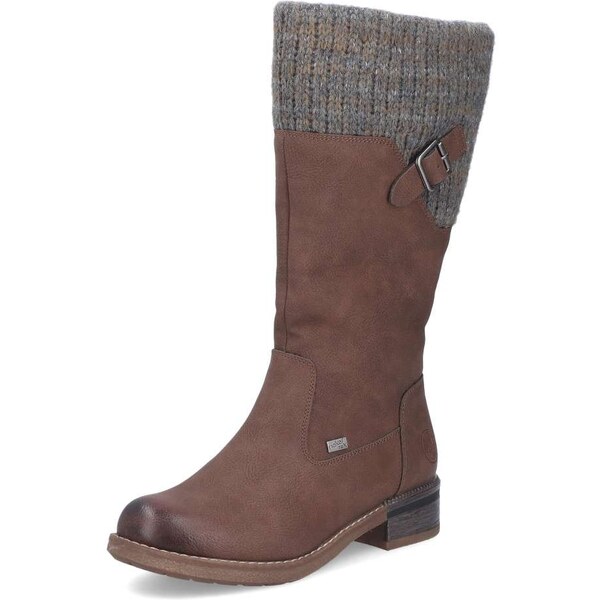 Dámske čižmy RIEKER 94692-24 hnedá W5 65056371