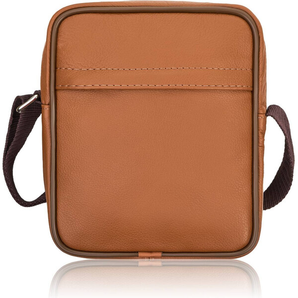 Abruzzo Pánska kožená taška cez rameno | koňak ABR-44-CG 65046320