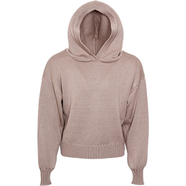 Loman Dámsky vlnený sveter Vlnka S02 hnedá veľkosti oblečenia S/M 65796946