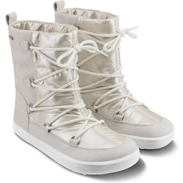 Dámske barefoot snehule Be Lenka Snowfox biela veľkosti obuvi - 65797034