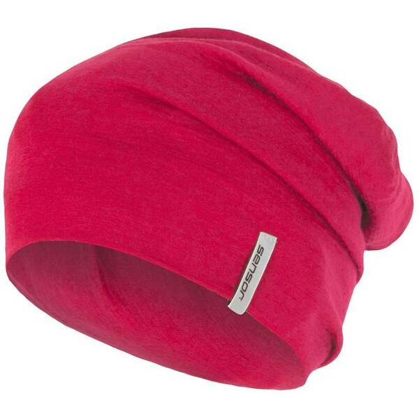 Vlnená čiapka Sensor Merino Active ružová veľkosti oblečenia M 65797124