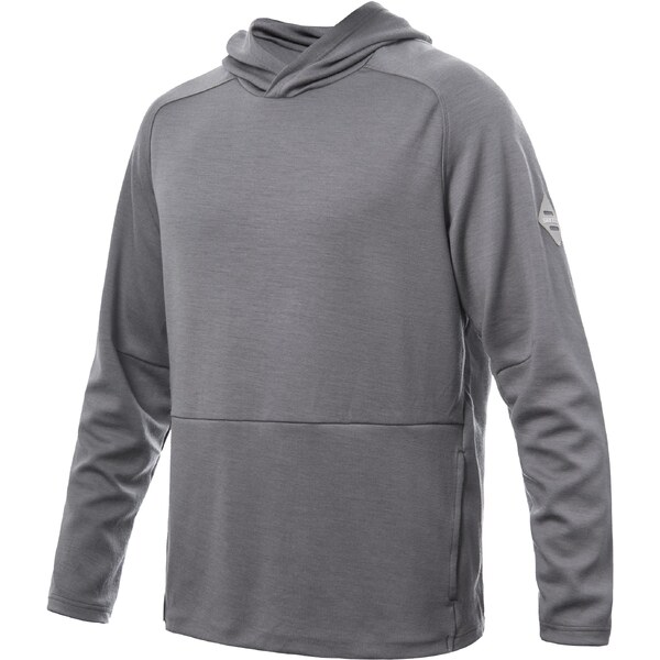 Pánska mikina s kapucňou Sensor Merino Upper sivá veľkosti oblečenia S 65797120