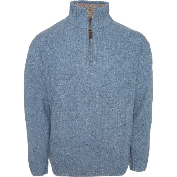 Vlnka Pánsky vlnený sveter S10 modrá veľkosti oblečenia XXL 65797109