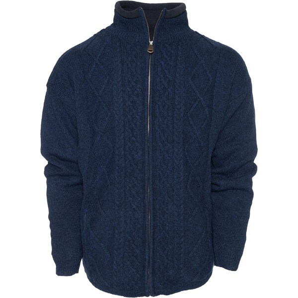 Vlnka Pánsky vlnený sveter S13 tmavo modrá veľkosti oblečenia S 65797110