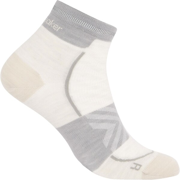 Ponožky Merino Blend Run Ultralight Mini Icebreaker Ecru veľkosti 65797213