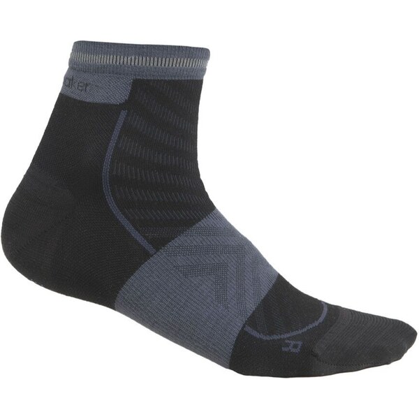 Ponožky Merino Blend Run Ultralight Mini Icebreaker Graphite veľkosti 65797215
