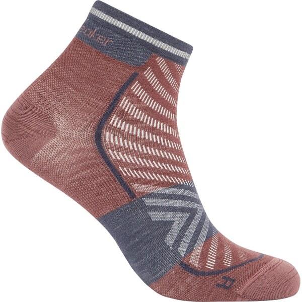 Ponožky Merino Blend Run Ultralight Mini Icebreaker Carob veľkosti 65797220