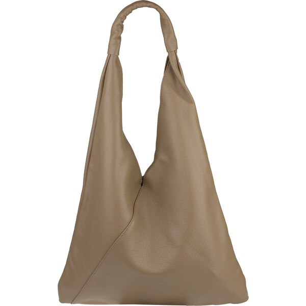 Hnedá kožená talianska kabelka Alma Taupe NovaKabelka.sk 65062945