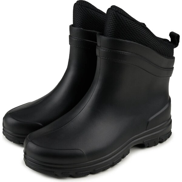 Vlnka Zateplené pánske nízke čižmy s vlnenou vložkou čierna veľkosti 65063417