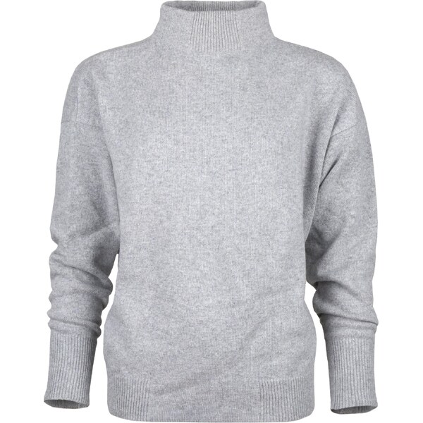 Vlnka Vlnený rolák Merino s kašmírom Ampio sivá veľkosti oblečenia L 65797118