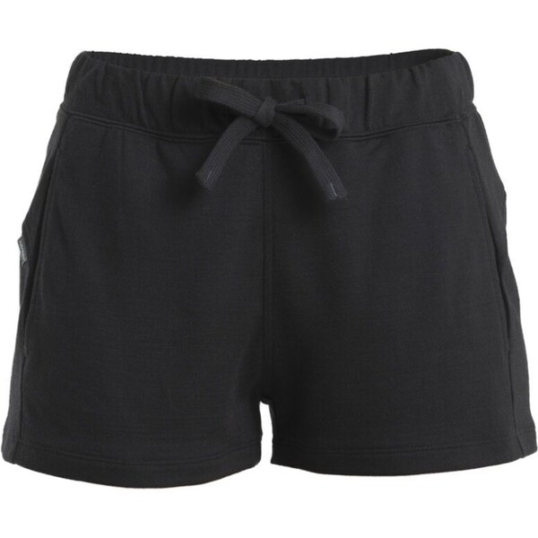 Dámske šortky Merino Blend 200 Crush Shorts Icebreaker Black veľkosti 65797212
